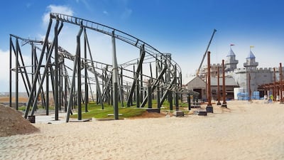 The exhilarating Dragon Coaster will take riders on a journey through the King’s castle full of vibrant Lego models. Courtesy Legoland Dubai