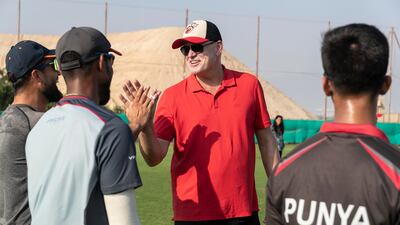 High-fives from Tom Moody.