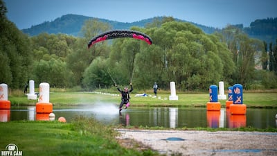 The skydiver says she loves the idea that human beings have made themselves fly