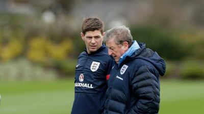 Steven Gerrard says he will discuss his England future after the World Cup with manager Roy Hodgson. Matt Dunham / AP