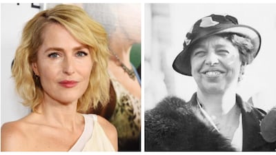 Gillian Anderson as Eleanor Roosevelt: Anderson follows her role of Margaret Thatcher in ‘The Crown’ by playing the longest-serving first lady in history. Wife to four-term president Franklin Roosevelt, Eleanor spoke out about civil rights and pushed the US to join and support the United Nations, becoming its first delegate. AFP, AP