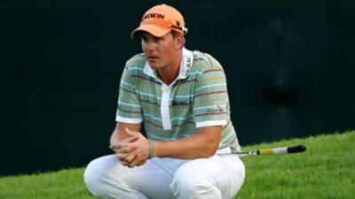 Henrik Stenson was in great form.