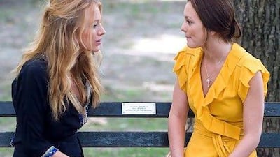 Blake Lively and Leighton Meester in Gossip Girl, which featured non-stop nastiness. Charles Sykes / AP Photo