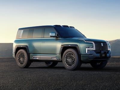 The BYD Yangwang U8 has a range of 1,000km with a range extender. Photo: BYD