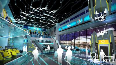 The upcoming e-sports hub Pixel will also house a certified e-sports academy. Courtesy Al Qana