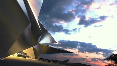 A rendering of the design for Amaala airport in Saudi Arabia, which will cater to the luxury traveller and should be completed by 2023. Supplied