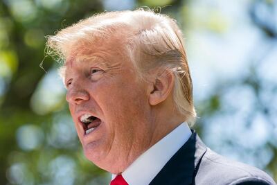 US President Donald Trump has long been a critic of the Iran nuclear deal. Jim Lo Scalzo / EPA Photo