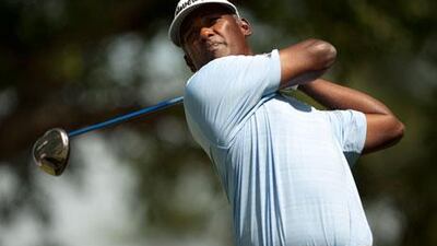 Vijay Singh's exploits in 2004 overshadowed those of Tiger Woods in 2004. Chris Keane / Reuters