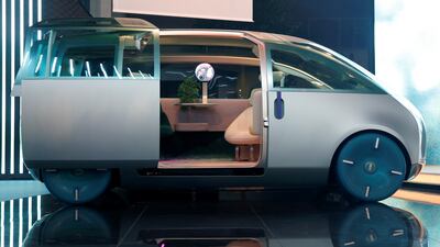 Mini's Urbanaut was designed to show how flexible a car's interior can be. Reuters