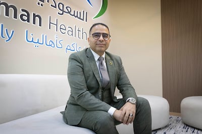 Dr Ahmed Eissa, group CEO of Saudi German Health UAE, says technology has a key role to play in the health sector. Antonie Robertson / The National