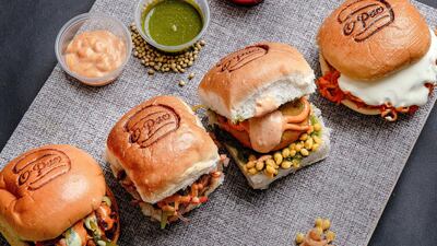 O'Pao serves variants such as paneer makhni pao, schezwan maggi pao, cheesy jalapeno pao and seekh kebab pao