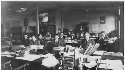 The Quartermaster General's office. Photo: Imperial War Museum