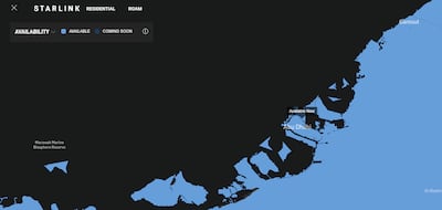Starlink’s satellite internet service is now available in the UAE, offering connectivity through low-Earth orbit satellites. Photo: Starlink