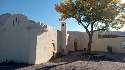 Dar Al Islam, the adobe mosque and Islamic centre built by Egyptian architect Hassan Fathy. Photo: Avirook Sen