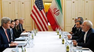 Tehran may currently be adhering to the technicalities of the controversial 2015 nuclear deal that it signed with the Obama administration, but its actions over the past two years indicate that it is intent on spreading its ideological and military tentacles in the region and beyond. Kevin Lamarque / AFP