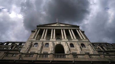 The Bank of England in the City of London. PA