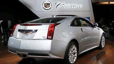 Sales of Cadillacs across the Middle East are helping to boost a good fourth quarter for GM Motors. AFP PHOTO/Stan HONDA *** Local Caption *** 030060-01-08.jpg