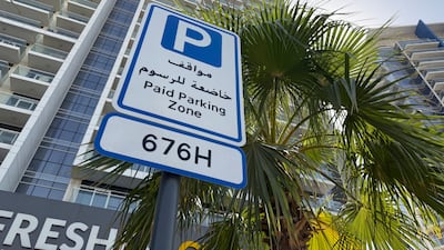Parking tariffs will be reinstated from Saturday, August 29, Dubai's Roads and Transport Authority said. Photo: The National