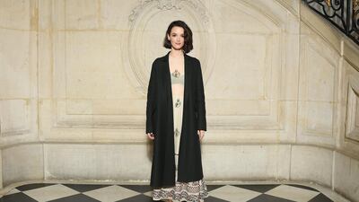 Charlotte Le Bon at Christian Dior (Photo by Pascal Le Segretain/Getty Images)