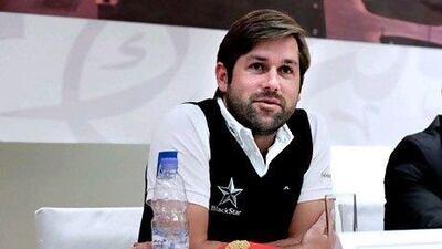 Emirates Palace signed a sponsorship agreement with Robert Rock after he won the Abu Dhabi Golf Championship. Hoagland/The National