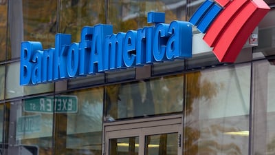 Bank of America's revenue increased 11 per cent on an annual basis to $25.2 billion in the past quarter. AP