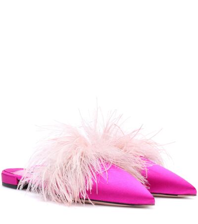 Mules from prada x mytheresa.com exclusive capsule collection