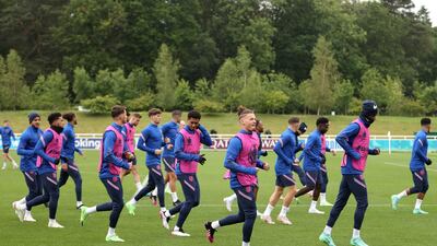 England squad training at St George's Park. Getty