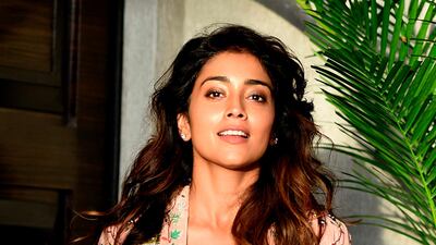 Shriya Saran attends Lakme Fashion Week. Photo: Sujit Jaiswal / AFP