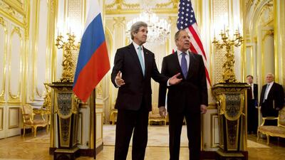 On Wednesday, US secretary of state John Kerry, left, said that Russian foreign minister Sergei Lavrov, right, had proposed "military-to-military" dialogue between Washington and Moscow over Syria that could begin in the coming days. Jacquelyn Martin/Pool/Reuters