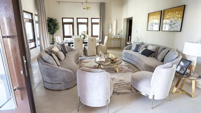 Inside a show home in Mohamed bin Zayed City in Fujairah. Hamad Al Kaabi / Ministry of Presidential Affairs