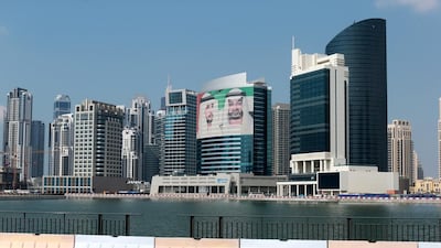 Business Bay's master plan, drawn up in 2003, envisaged the Middle East's biggest office district. Christopher Pike / The National