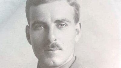 Uncle Jack Donaldson of the Tyneside Scottish brigade of the Northumberland Fusiliers. He died in 1916 during the Battle of the Somme. Courtesy John Donaldson