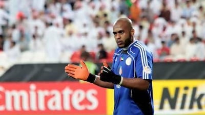 Al Jazira goalkeeper Ali Kasheif believes 'it is going to be an exciting season with the bar raised.' Jeffrey E Biteng / The National