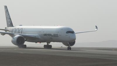 Al Ain, UAE, 8 July 2017 - The A350-1000 test aircraft, MSN065, successfully completed the hot weather tests at the Al Ain International airport. The tests which took place from 4 to 7 July, involved the aircraft undergo extreme weather conditions at temperatures above 40 degrees Celsius. The objective of the tests is to check systems behaviour with a focus on the cabin, including cooling performance on ground.. The aircraft successfully cleared all the set parameters thus demonstrating its maturity and readiness to operate in scorching weather conditions. Airbus has been using the Al Ain International Airport as its base for hot weather testing for a number of years now.