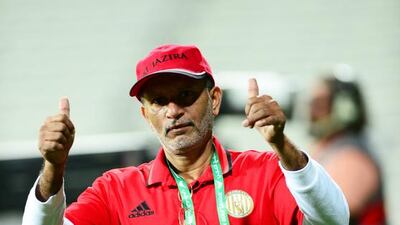Kallur Mohammed Baba has been Al Jazira's kit-man for the past 38 years. Courtesy Al Jazira Football Club