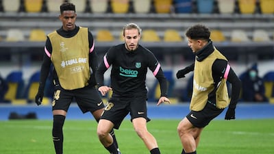 Oscar Mingueza 7 – Making his second start of the week, he once again looked comfortable on the ball. Was tidy in possession, though was almost caught out in the second half when passing out from the back. Could be key given the injuries Koeman has to deal with. AFP