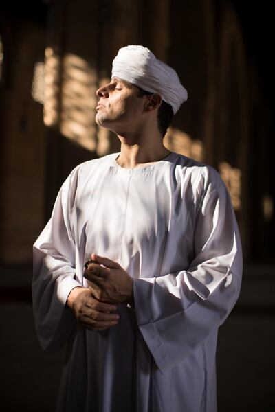 Sheikh Mahmoud Tohamy is a master of Sufi chants. Courtesy Admaf