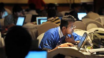 Among the content blocked were photographs by AFP and other news agencies from Myanmar in the British Daily Telegraph, a parody Twitter account pretending to be from Prime Minister Manmohan Singh and dozens of YouTube videos.