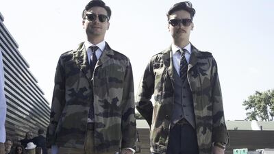 Camo is also back - but this time in larger prints.