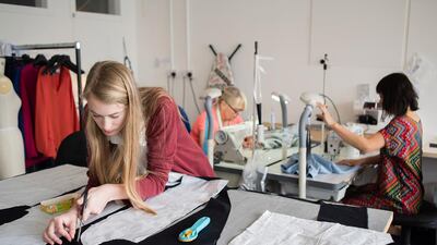 Rose & Willard has made for celebrities such as Jennifer Aniston, Gemma Arterton and Michelle Dockery. Eleanor Bentall / The National