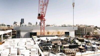 Schools are now a hot market for construction companies that once shunned these projects. Above, the British School in Abu Dhabi undergoes a Dh65 million expansion. Lee Hoagland / The National
