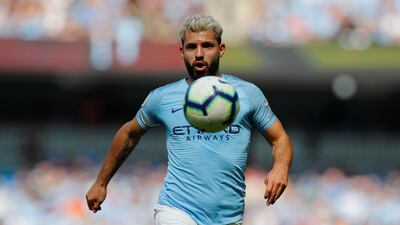 Manchester City's Sergio Aguero. Reuters