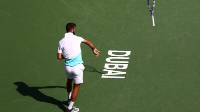 France's Benoit Paire throws his rocket during his match against Marin Cilic. Getty