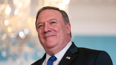 Mr Pompeo tweeted that Washington is watching and is resolved not to allow Tehran to get a nuclear weapon. EPA/JIM LO SCALZO