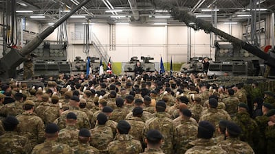 Tens of thousands of troops from Nato and Joint Expeditionary Force allies and partners will be involved in the exercises. AFP