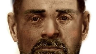 The unidentified man is believed to be in his 30s. He was found washed up on a beach in Jersey, at a location called Havre des Pas, in February 2008.