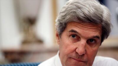 Former US Secretary of State John Kerry will host a discussion at the Abu Dhabi International Book Fair 2019. AP