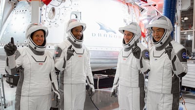 SpaceX Dragon suits made with the help of Hollywood costume designer, Jose Fernandez, who had worked on superhero films like 'Batman v Superman' and 'The Fantastic Four'. SpaceX via AP