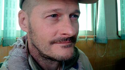 Undated photo of Mark Frerichs, a US veteran and civilian contractor held more than two years in Afghanistan by the Taliban. AP