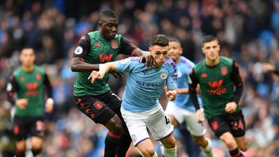 Manchester City midfielder Phil Foden, 23.07mph. AFP